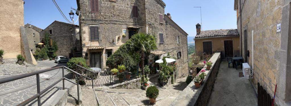 דירות Civitella dʼAgliano Cortile Nel Borgo מראה חיצוני תמונה